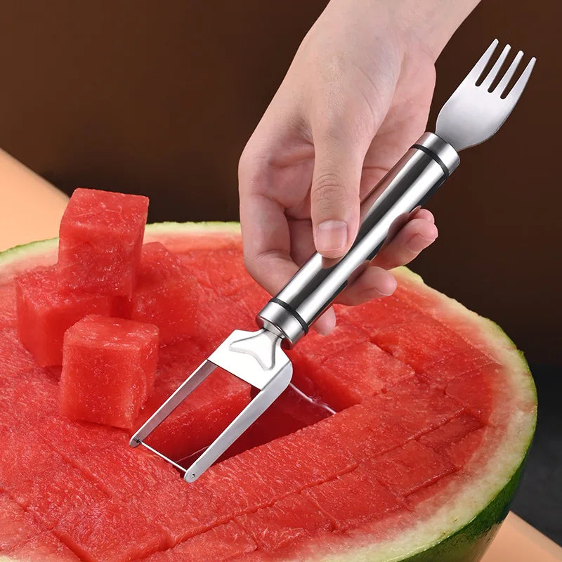 Stainless Steel Windmill Watermelon Cutter Fork - Vogsha