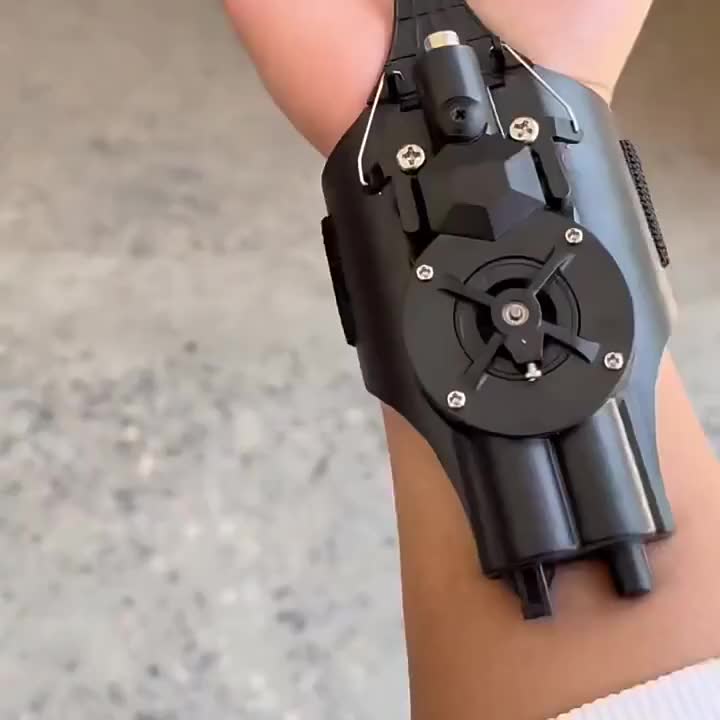 Spider-Man Web Shooter Wrist Launcher Toy – Cosplay Prop & Kids' Gift