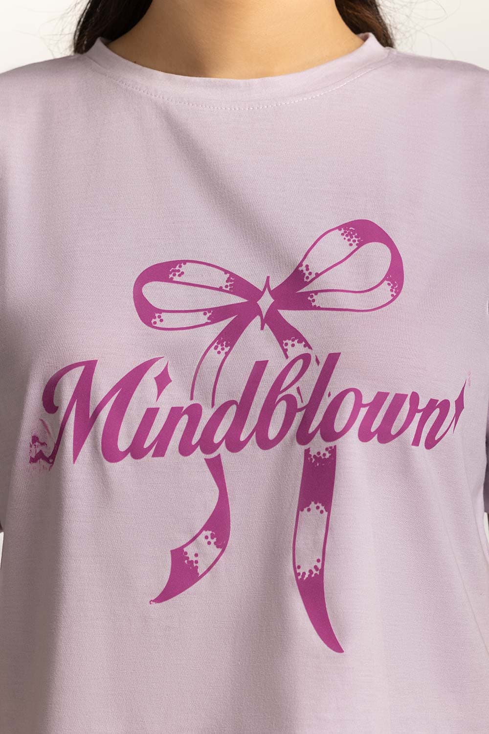 Crew Neck Cropped Tee