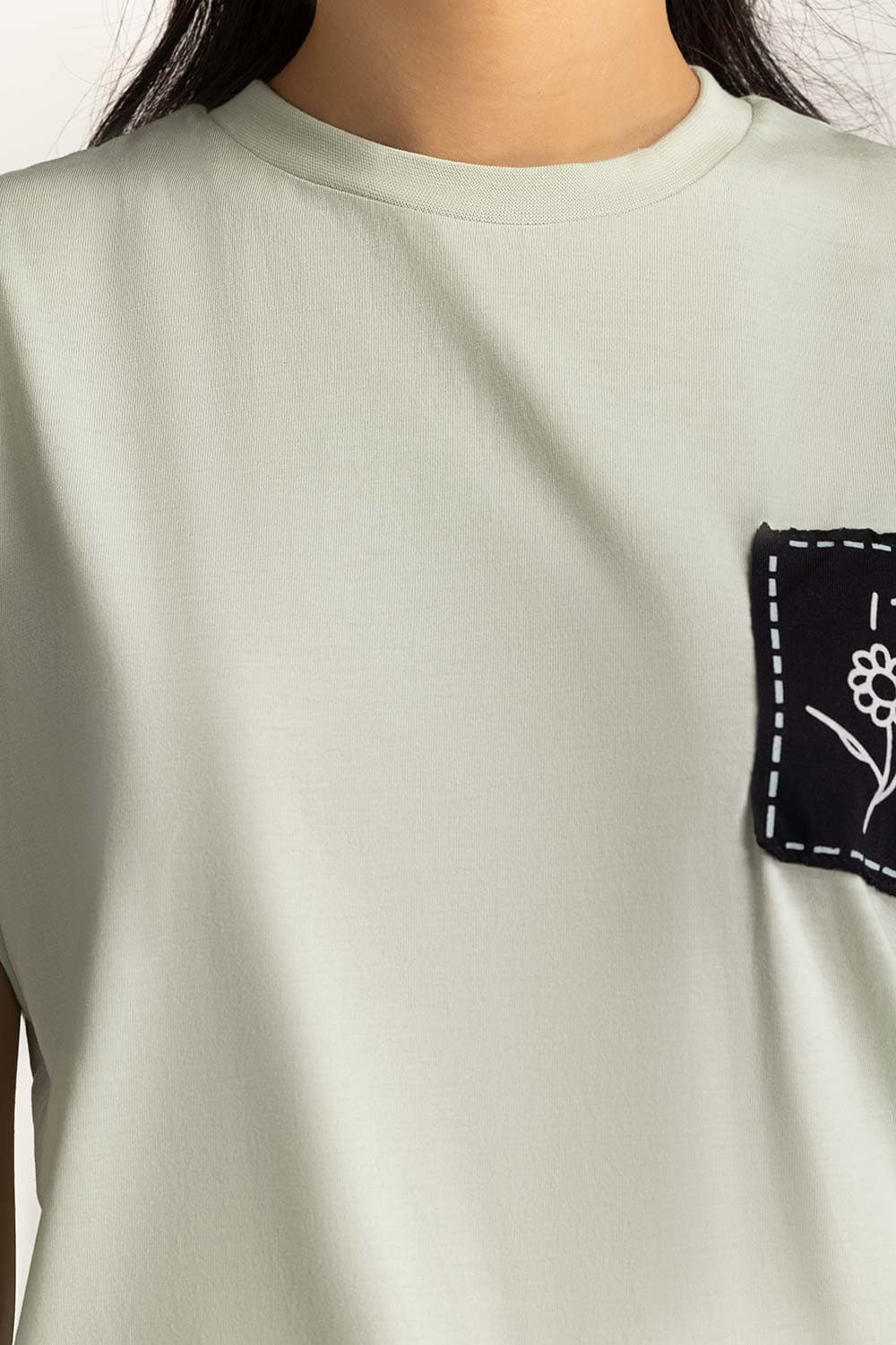 Crew Neck Graphic Tee