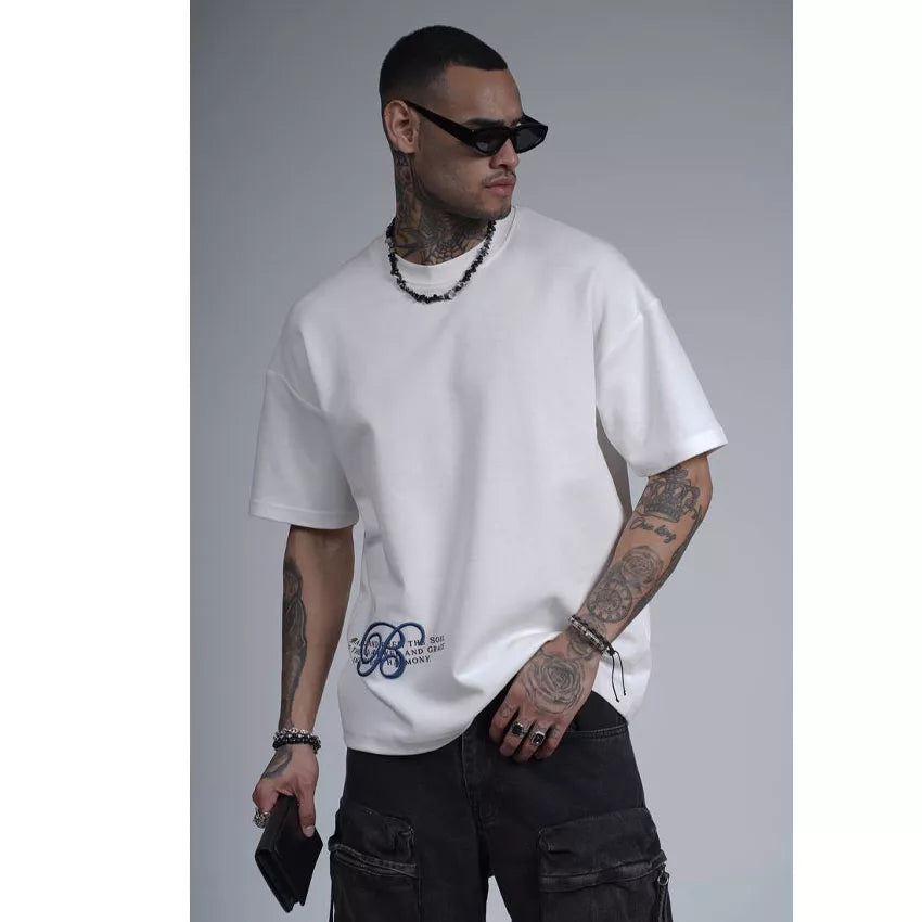 Gallop to Dream" French Terry Oversized Tee - Vogsha