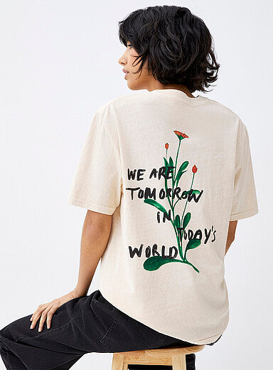 Washed and printed T-shirt Oversized fit - Vogsha