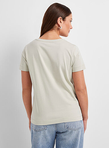 Solid Vogsha® cotton jersey T-shirt - Vogsha