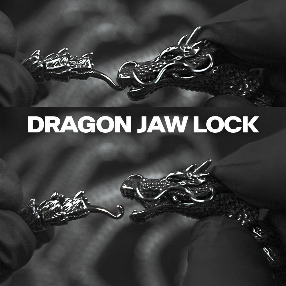 Frostfire Dragon Bracelet