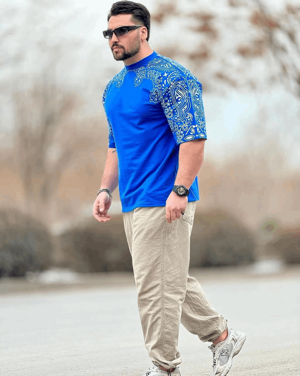 Amiri Elegance Unisex Drop-Shoulder T-Shirt