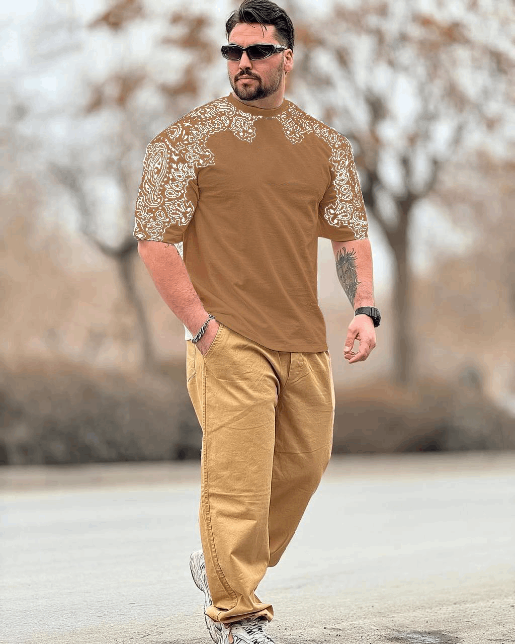 Amiri Elegance Unisex Drop-Shoulder T-Shirt